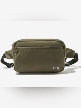 OBE Olive Green Fanny Pack Chest Shoulder or Waist Belt Bag